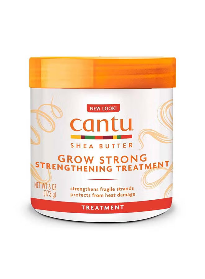 كانتو كريم 173جم معالج ومقوي للشعر - Cantu Shea Butter Grow Strong Strengthening Treatment 173grams