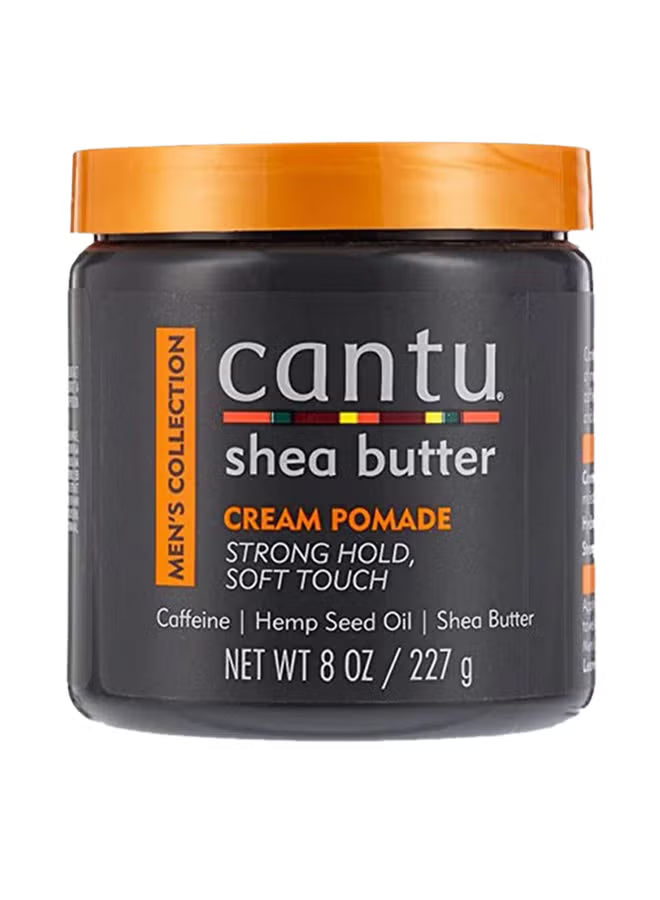 كانتو كريم بوميد للرجال 227مل كيرلى - Cantu Shea Butter Pomade Cream 227ml
