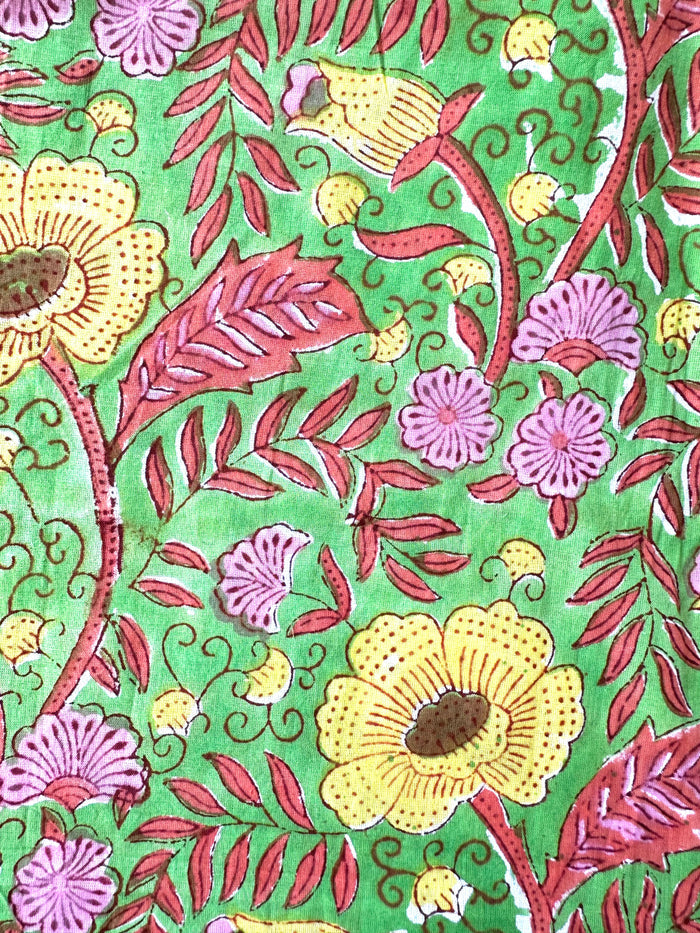 Lime Fiesta / Medium/ Large