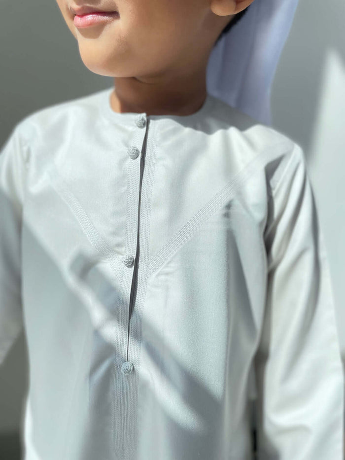 Light Green Emirati Baby Jubba