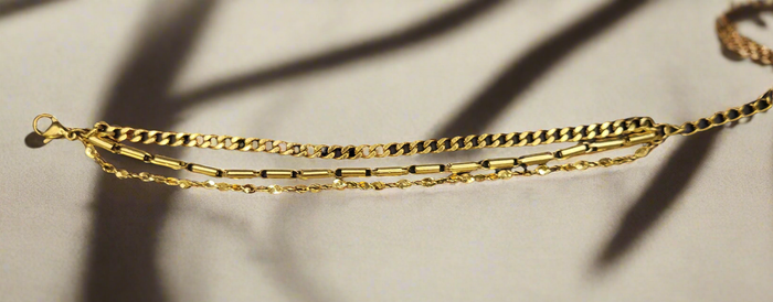 Ava 3 Chain Bracelet - SexyModest Boutique