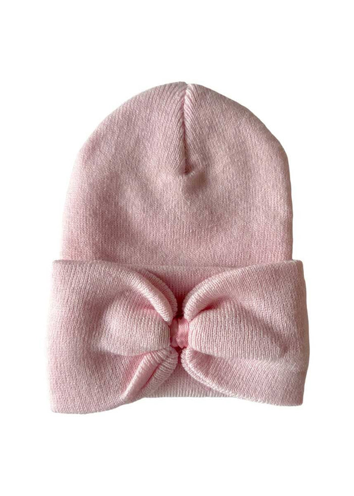Baby's First Hat - Petal Pink Bow