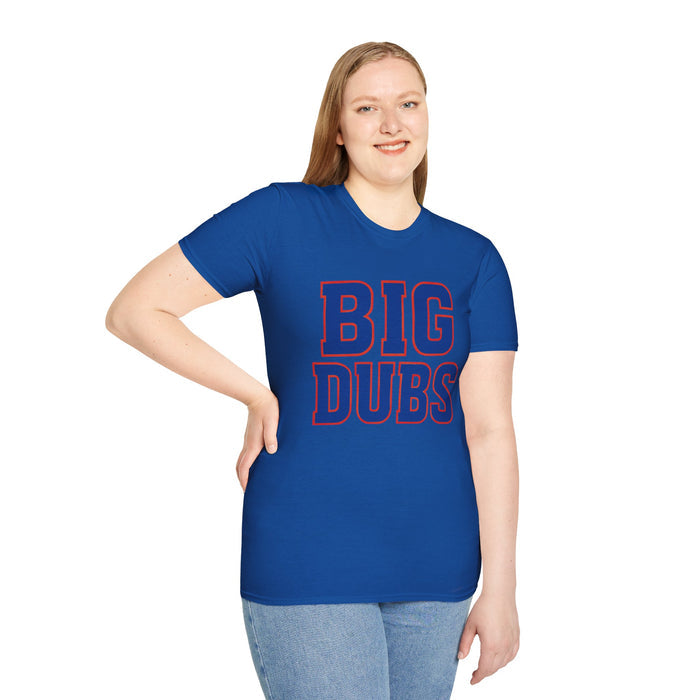 Big Dubs Buffalo Football T-Shirt – Retro 716 Sports Graphic Tee | Teesrus716