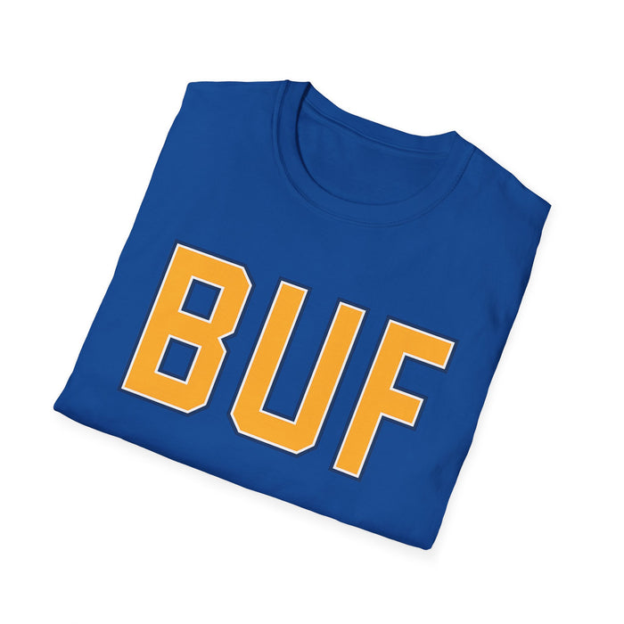 BUF Buffalo Hockey T-Shirt – Retro 716 Collegiate Graphic Tee | Teesrus716