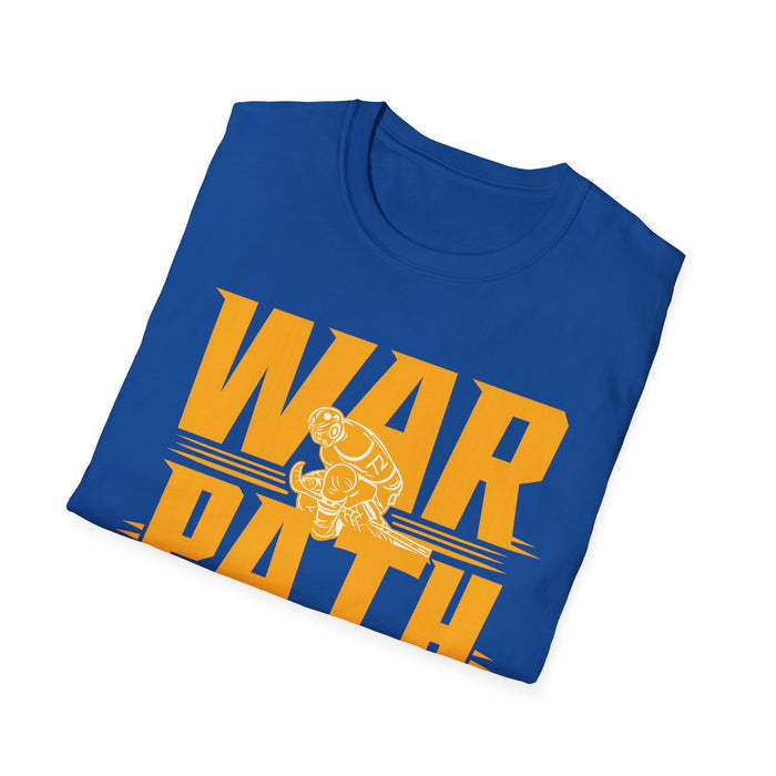 Buffalo Hockey T-Shirt – WAR PATH Graphic Tee | Blue & Gold 716 Shirt | Teesrus716