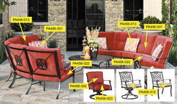 Burnella PA456-001 Red Pillow