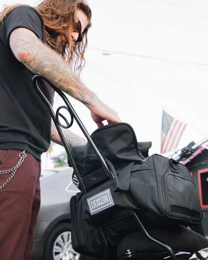 Canvas Overload Duffle Bag - Black - Dixxon Flannel Co.