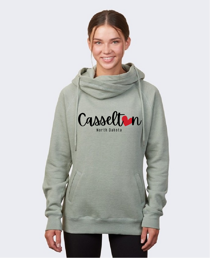 Casselton - Ladies Hooded Sweatshirt~