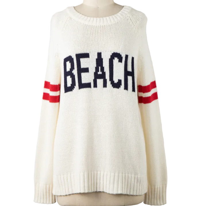 CC Beach Patriotic Sweater