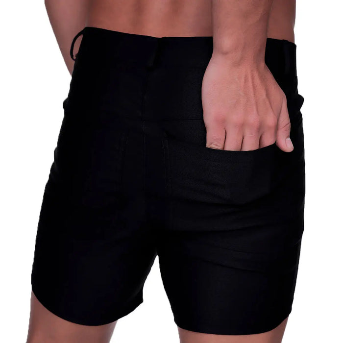 Classic Forever Black Short en modelo de Gigo Underwear