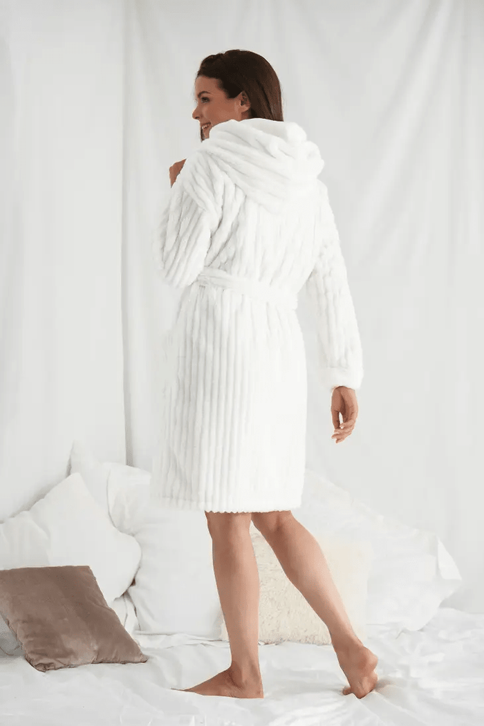 Cloud Robe in Cream - Intimate Whispers