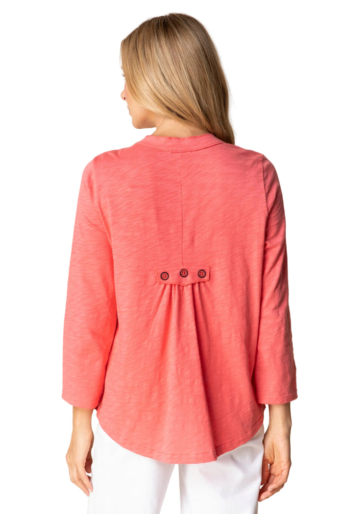 Cotton Pebble Pleat Back Jacket - 27558