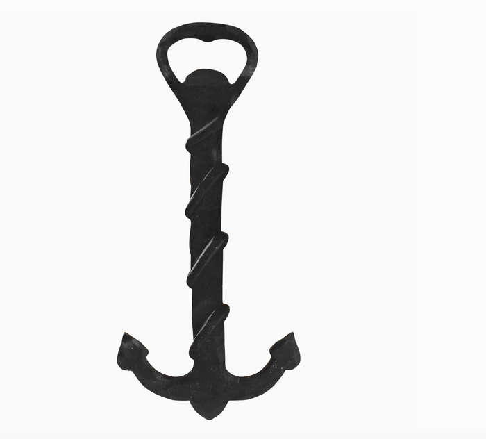 D Anchor Bottle Opener, Cast Iron