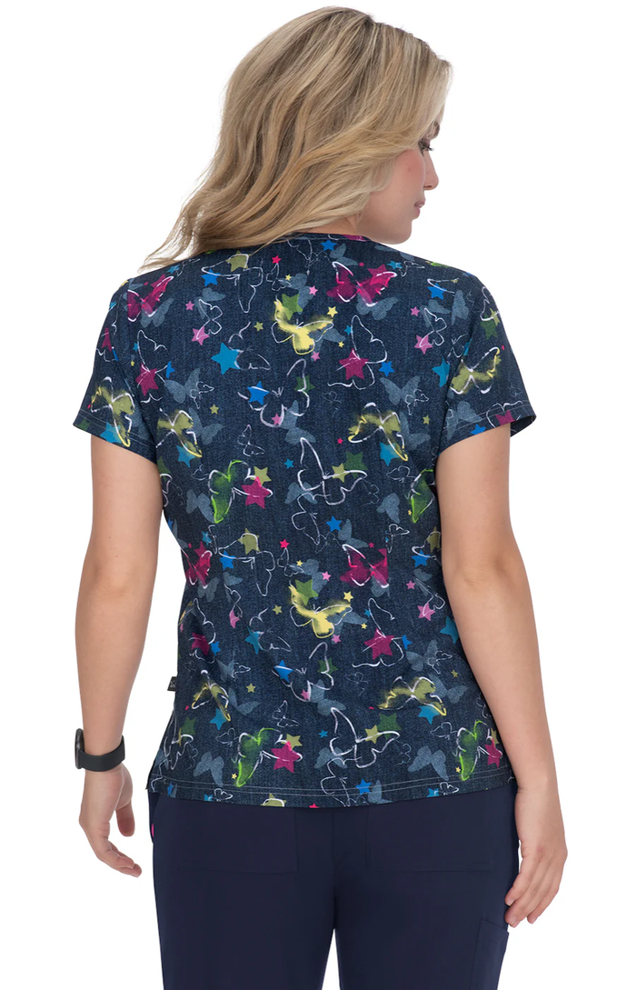 Filipina Mujer Koi French Bull Estampada Mod. Lulu Dream Butterfly