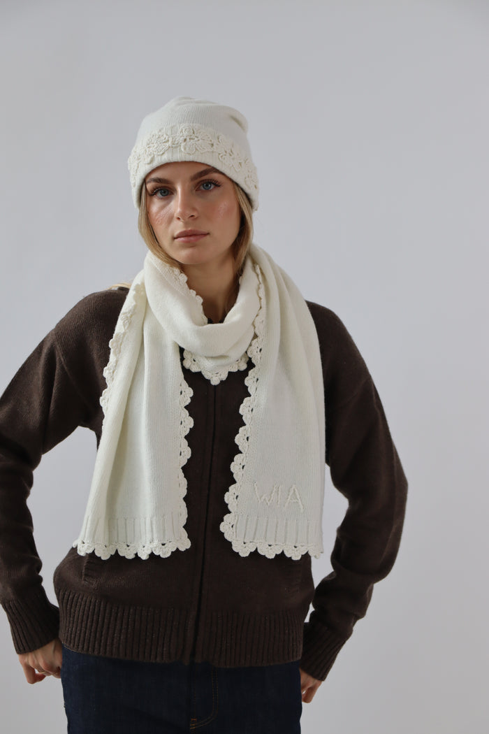 Fleur Hat in Ecru