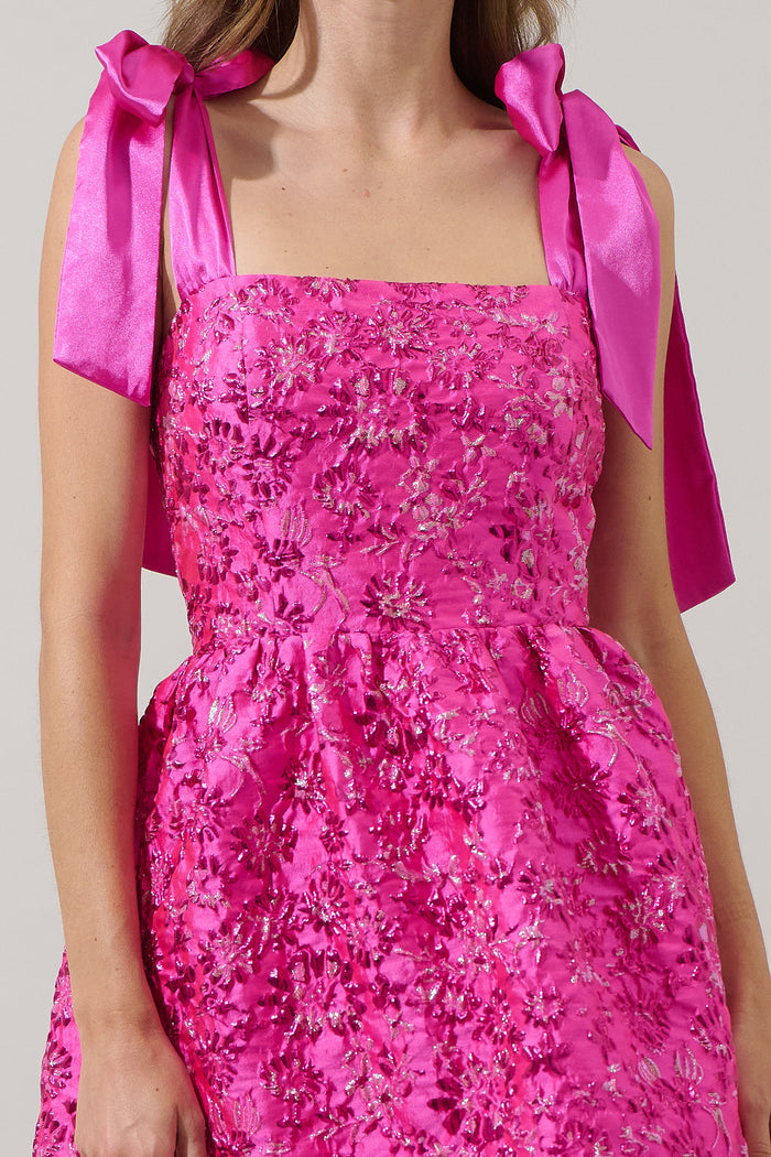 Harrington Jacquard Nidia Mini Dress