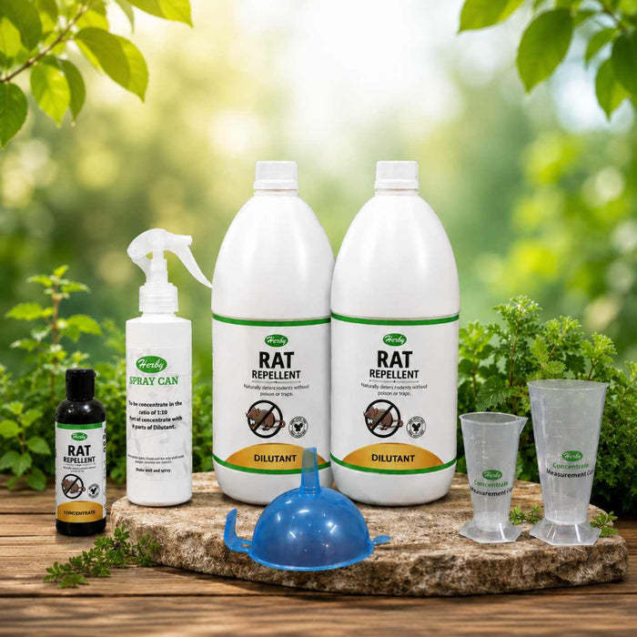 Herby Rat Repellent made with herbs