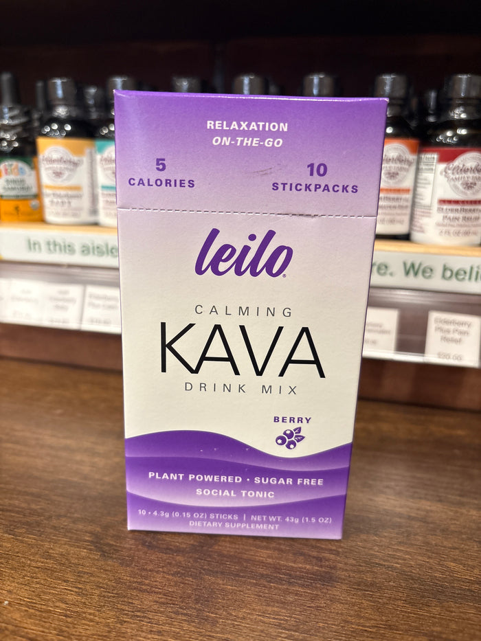 Leilo Calming Kava Drink Mix - Berry