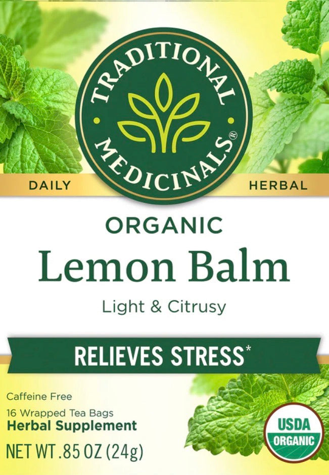 Lemon Balm Tea Traditional Medicinals