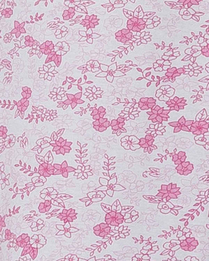 Lillian Floral Long Sleeve Cotton Jersey Pyjamas - Image 3 - The Classic Boutique