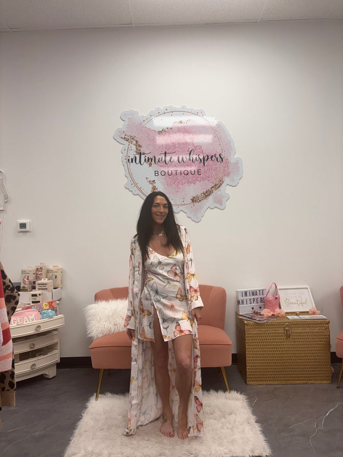 Maxi Robe - Pastel Wings - Intimate Whispers
