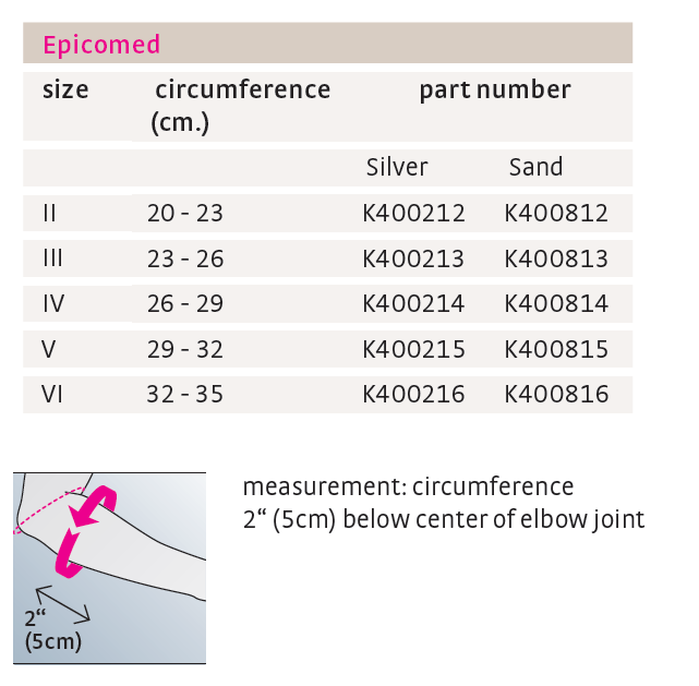 Mediven Epicomed Elbow Support