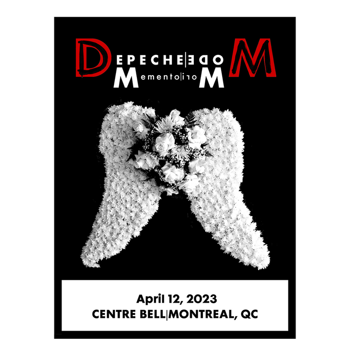 Memento Mori Tour 2023 Montreal Lithograph Limited Edition