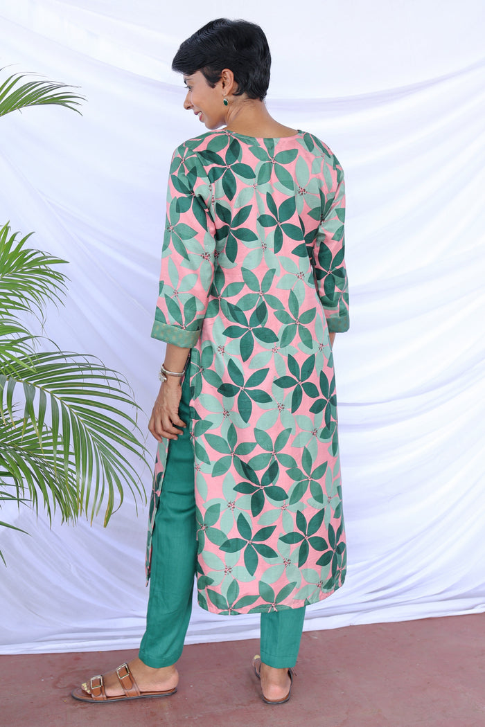 Mila parijath silk kurta
