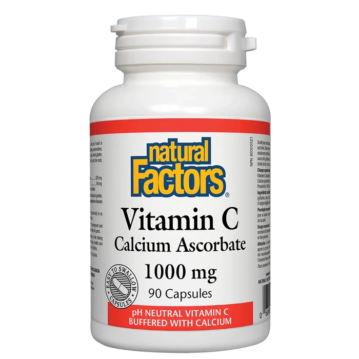 Natural Factors: Vitamin C Calcium Ascorbate 1000 mg