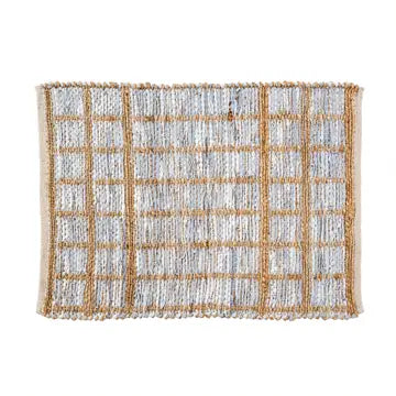 NS Trestle Leather/Jute Rug