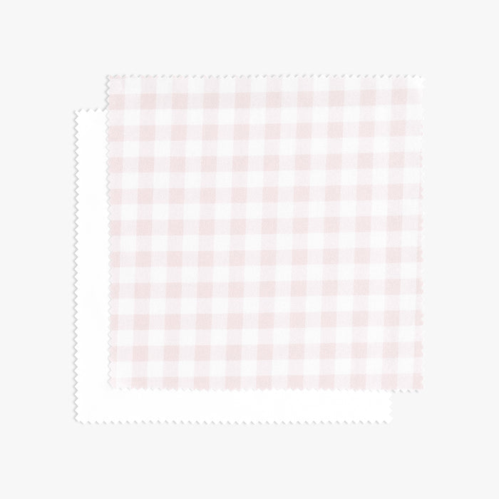 Picnic Gingham Swatch in Pink Color Way