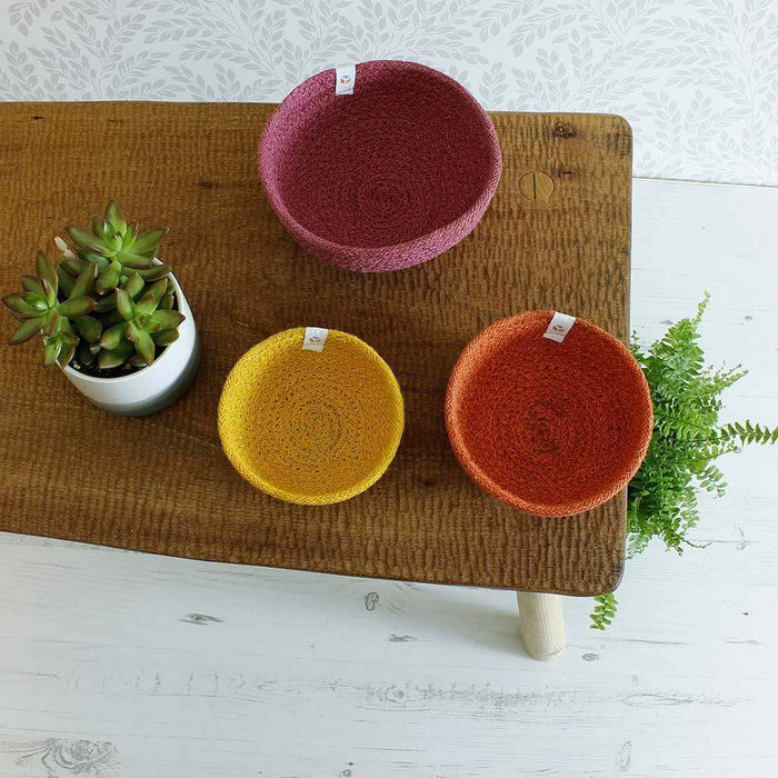 Respiin Jute Mini Bowl Set - Fire &Keep
