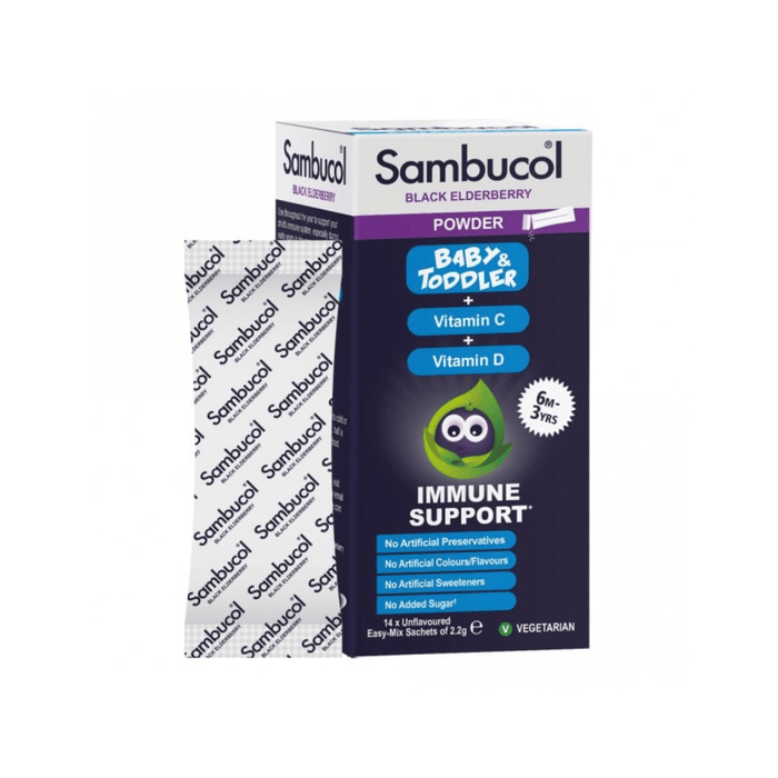Sambucol Baby & Toddler Powder - 14 Sachets