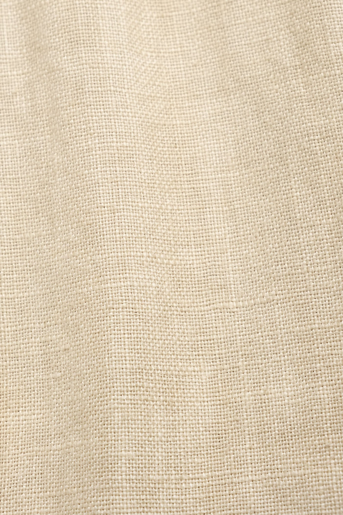 Short De Lino Premium Almendra