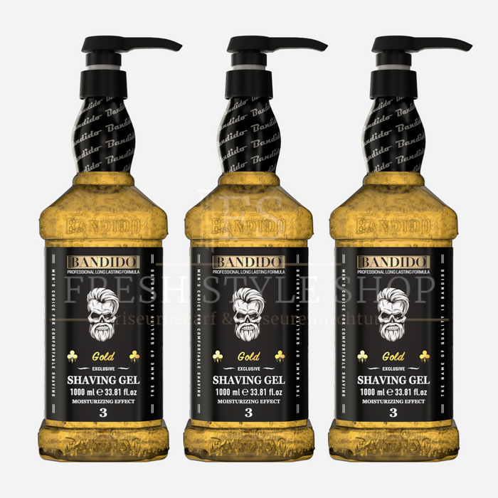 SPARSET Bandido Shaving Gel Rasiergel 1000ml ( Stückzahl und Sorten Auswählbar )