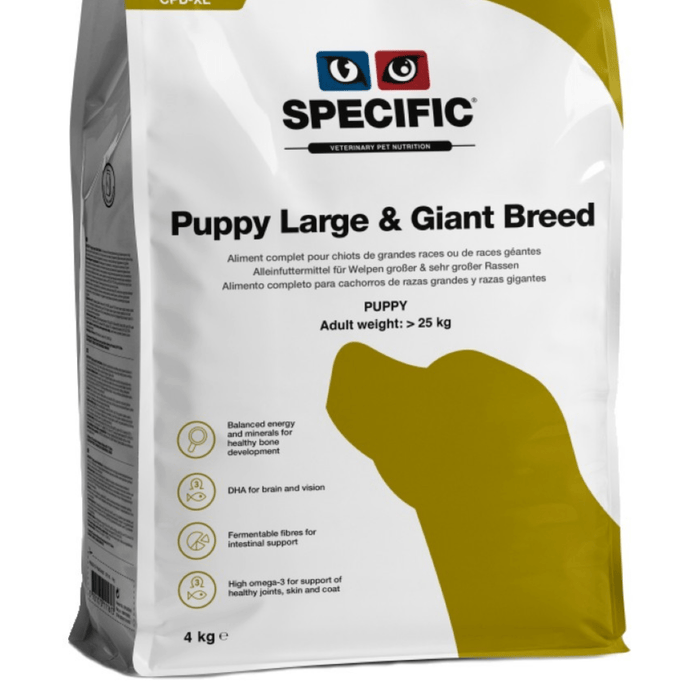 Specific CPD-XL | Puppy Large & Giant Breed Dry Dog Food PLUS Omega-3