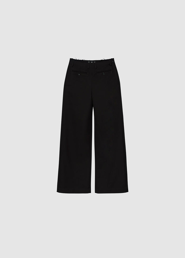 STRAIGHT WOVEN SUIT PANTS