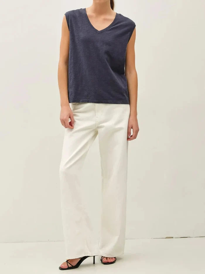 The Downtown Boxy Sleeveless Tee