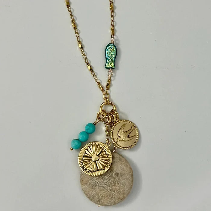 TL JSFS Fossil Necklace