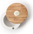 WS Berard Round Concrete Salt Keeper