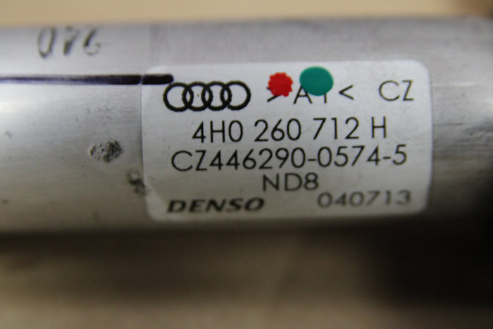 2011-2018 Audi A8 Quattro S8 AC A/C Tube With A/C Lines Attached 4H0260712H OEM