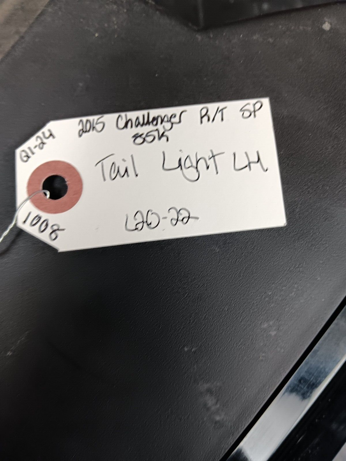 2015-2023 Dodge Challenger Rear Driver LH Side Tail Light Lamp 68174069ac