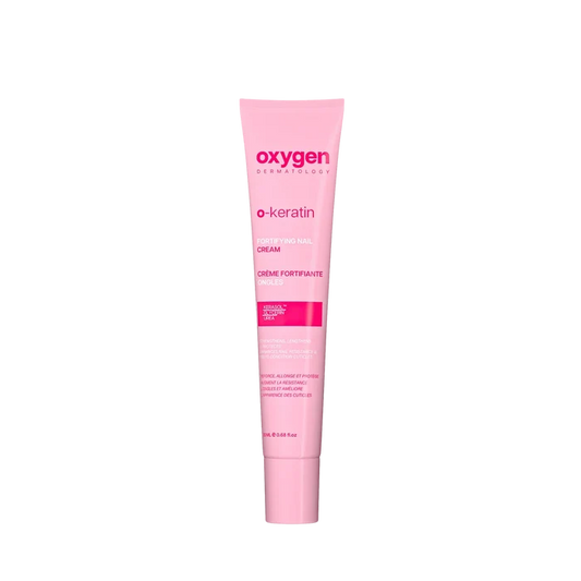 اوكسجين او كيراتين كريم مقوي للاظافر 20مل -Oxygen Aqua Keratin Nail Strengthening Cream 20 ml