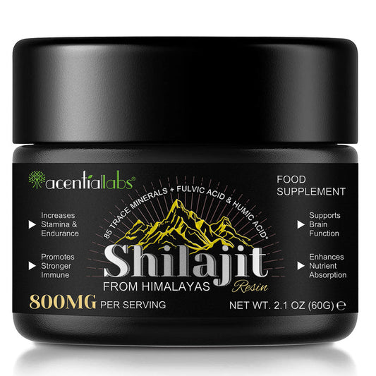 acentiallabs Shilajit FROM HIMALAYAS 800MG PER SERVING Patches