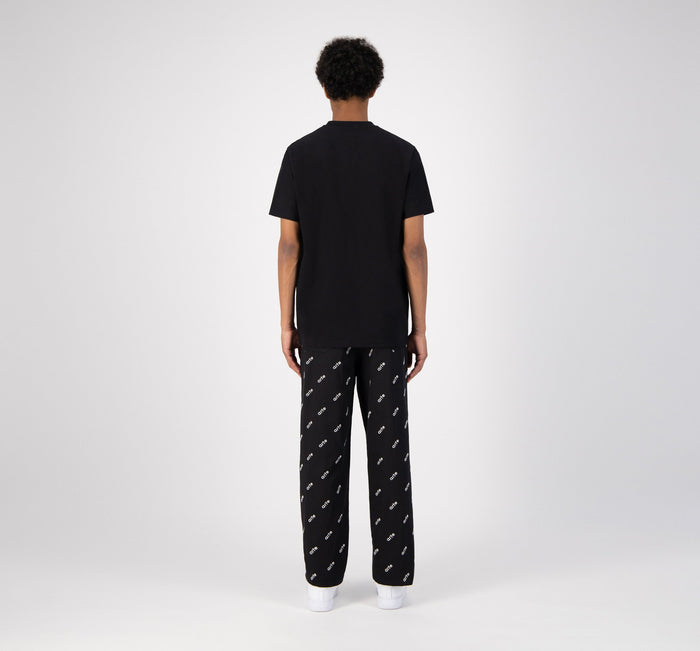Arte Antwerp - Toby Multi Logo Tee - Black-T-shirts-