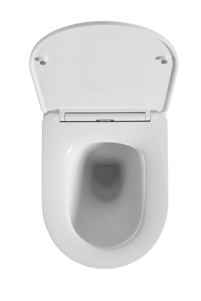 Avis Rimless Wall-Mounted Toilet Pan 575*360*415mm