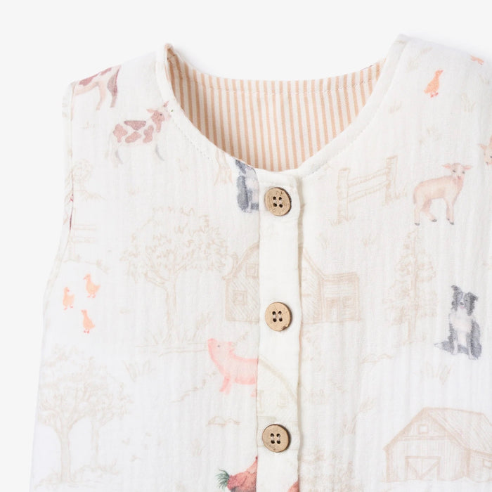 BA - Petite Farmstead Organic Cotton Shortall