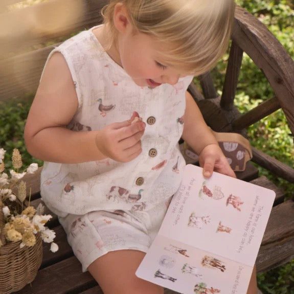BA - Petite Farmstead Organic Cotton Shortall