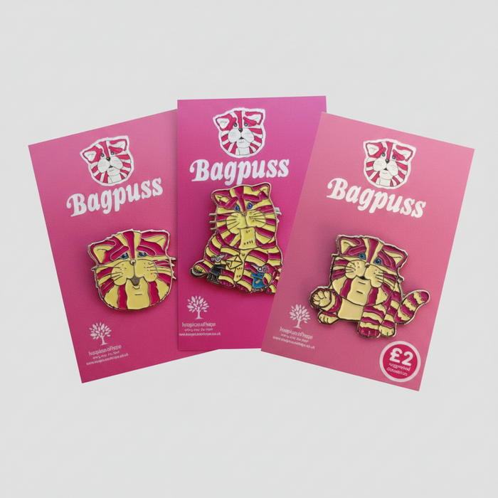 Bagpuss pin badges: set of 3