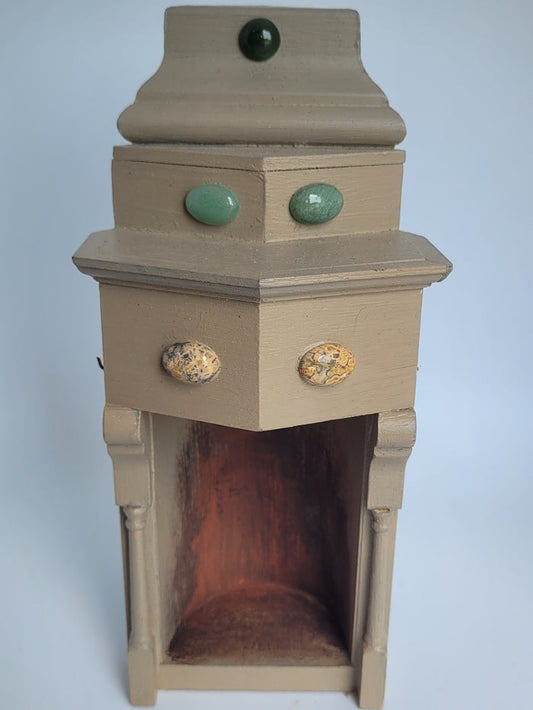 Bill Lankford – Halloween Handmade Corner Fireplace